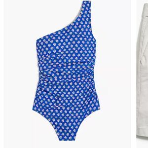 J.Crew One Shoulder Swimsuit, NWT